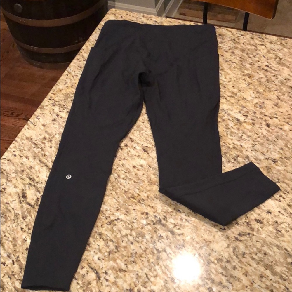 Lululemon running tights.